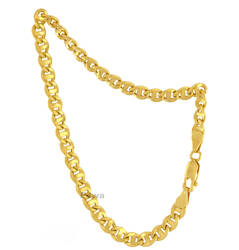 Bransoletka złota, dmuchane złoto pr.585 21 cm